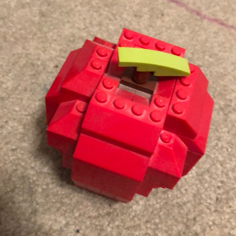 A LEGO apple